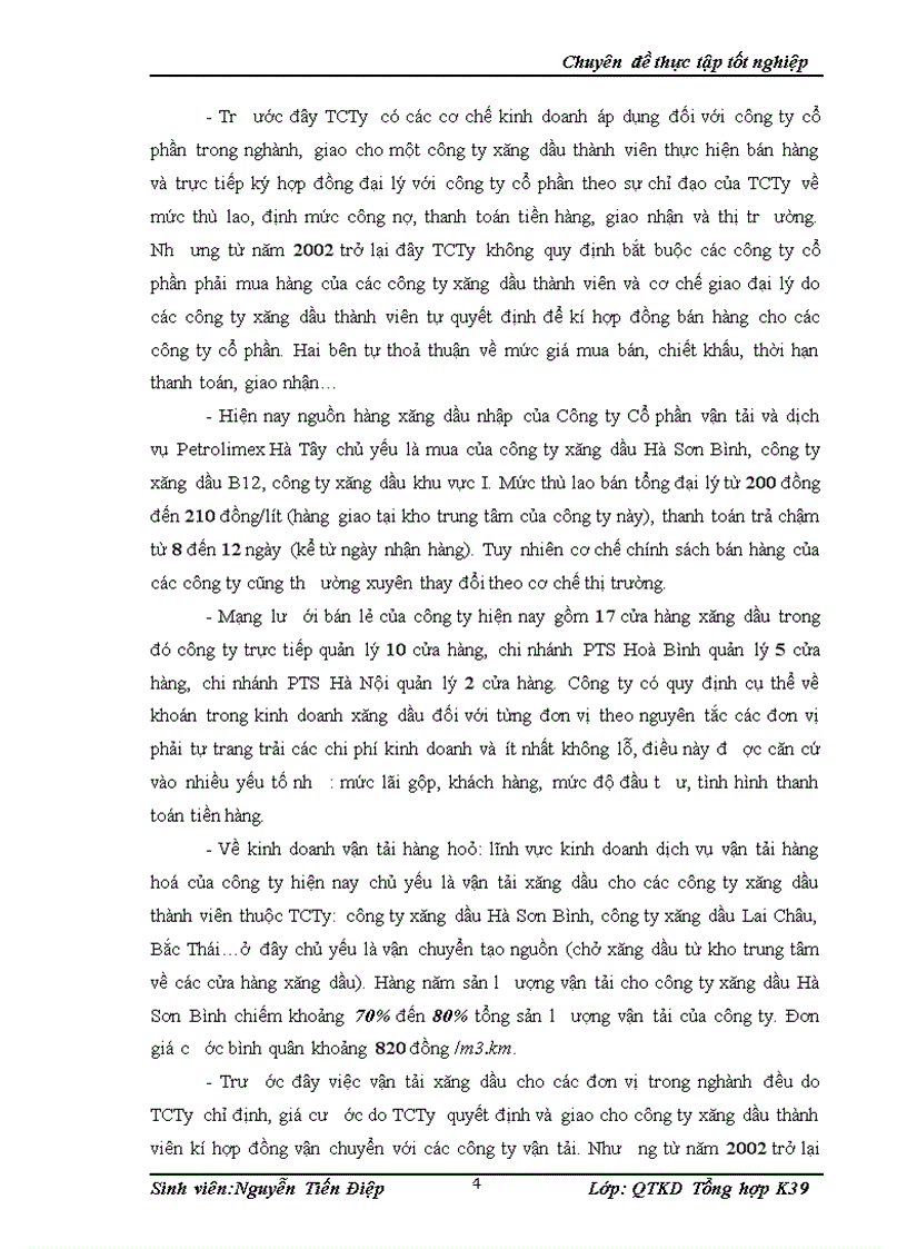 image for page Một số giải pháp nhằm nâng cao hiệu quả sản xuất kinh doanh của Công ty Cổ phần vận tải và dịch vụ Petrolimex Hà Tây 1