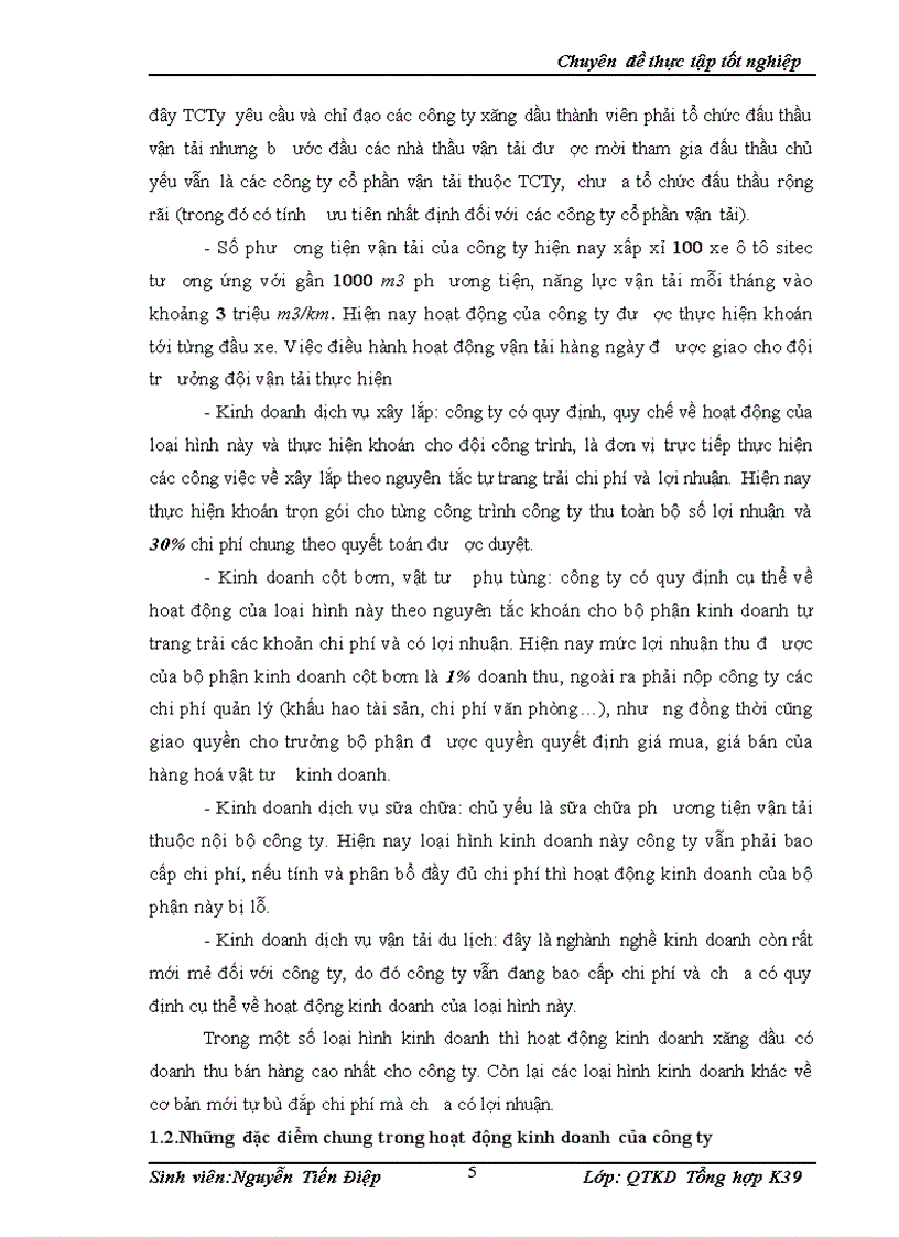 image for page Một số giải pháp nhằm nâng cao hiệu quả sản xuất kinh doanh của Công ty Cổ phần vận tải và dịch vụ Petrolimex Hà Tây 1