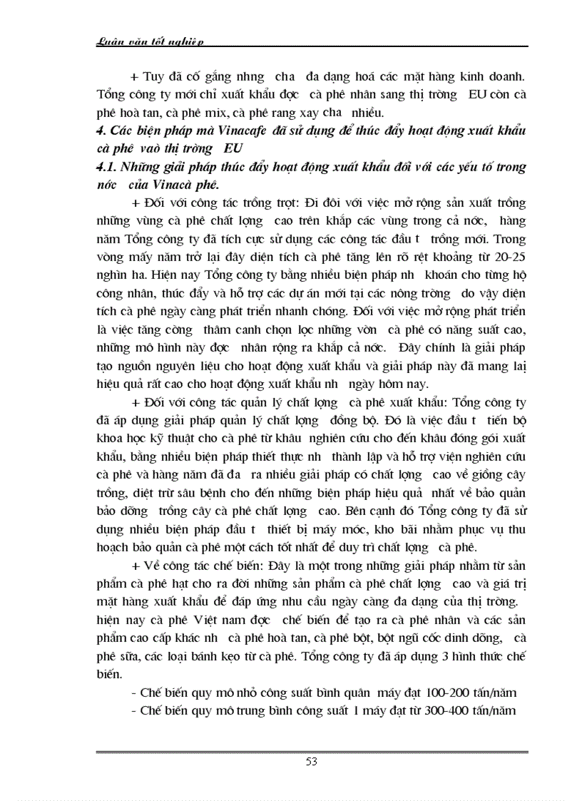 image for page Một số giải pháp đẩy mạnh xuất khẩu cà phê vào thị trường EU của Tổng công ty cà phê Việt Nam 1