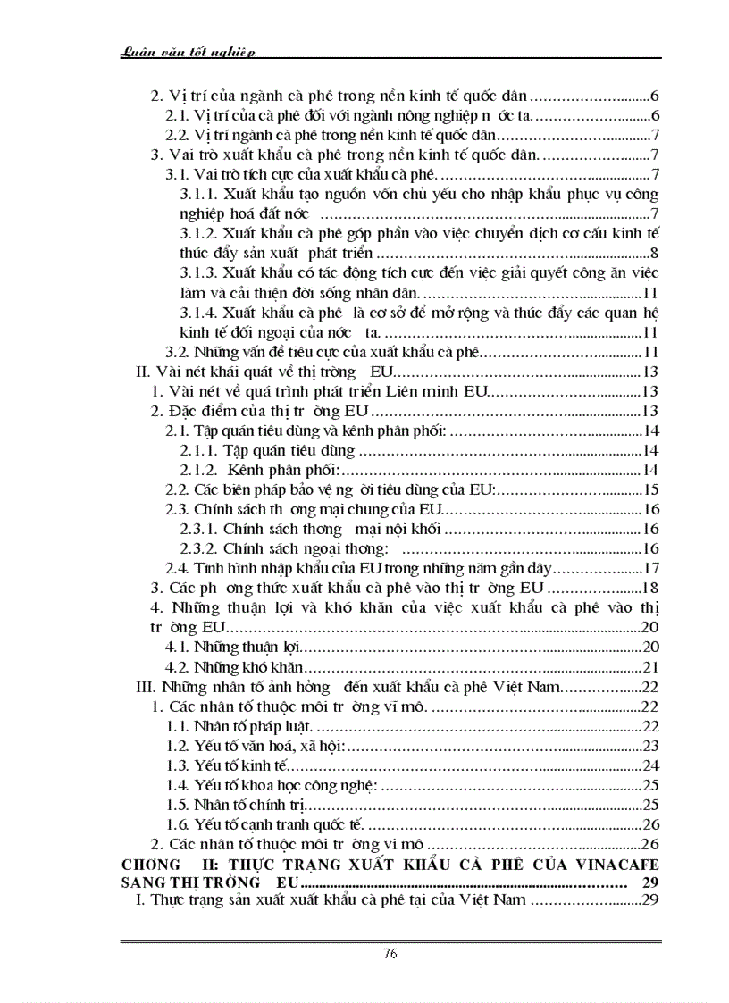 image for page Một số giải pháp đẩy mạnh xuất khẩu cà phê vào thị trường EU của Tổng công ty cà phê Việt Nam 1