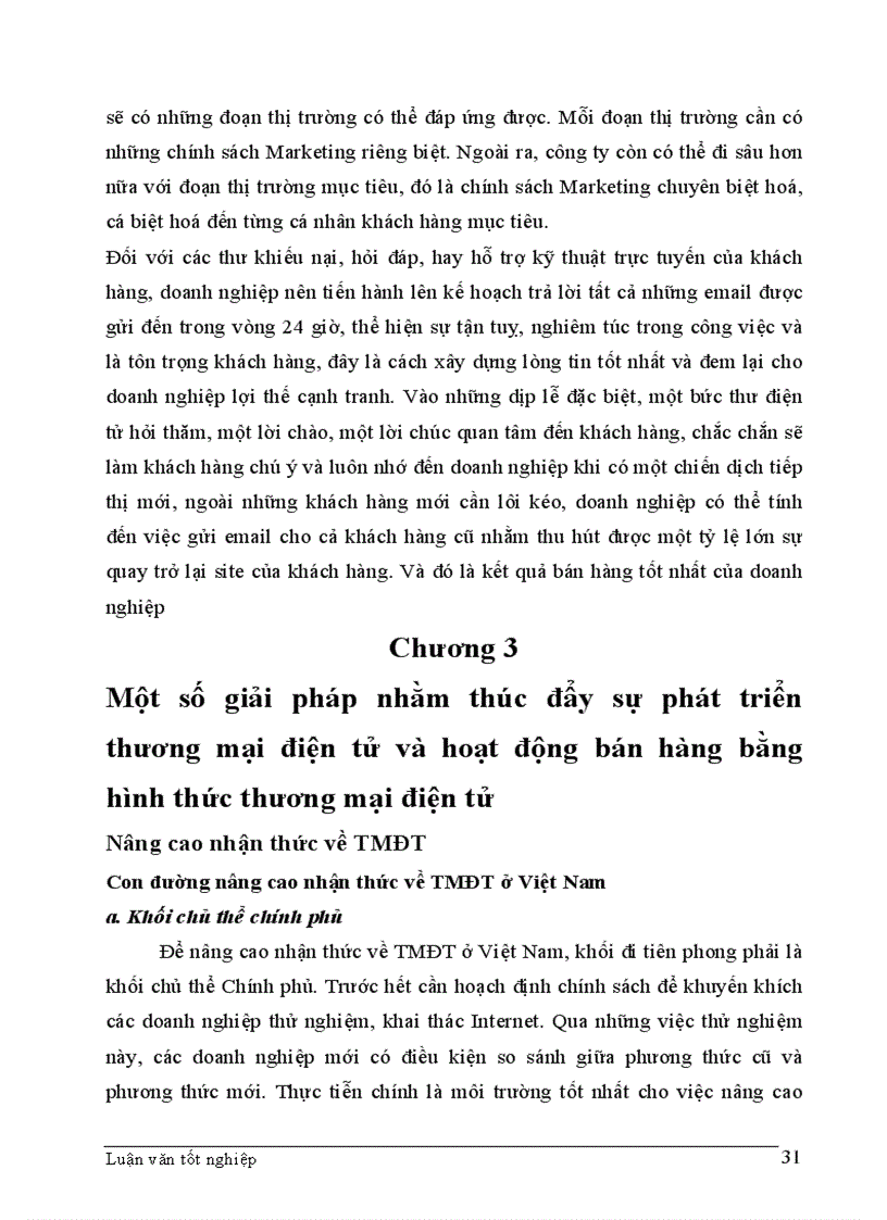 image for page Một số giải pháp phát triển hoạt động bán hàng bằng hình thức thương mại điện tử ở Việt Nam