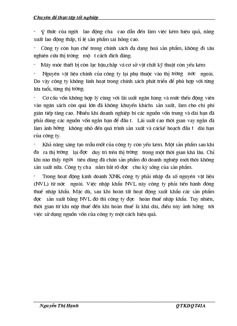 image for page Một số giải pháp chủ yếu nhằm nâng cao khả năng cạnh tranh của công ty dệt may Hà Nội