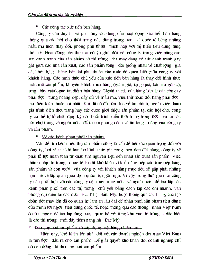 image for page Một số giải pháp chủ yếu nhằm nâng cao khả năng cạnh tranh của công ty dệt may Hà Nội