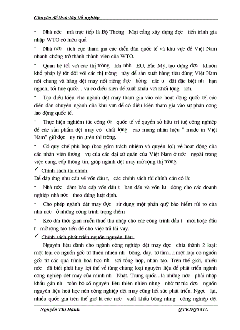 image for page Một số giải pháp chủ yếu nhằm nâng cao khả năng cạnh tranh của công ty dệt may Hà Nội