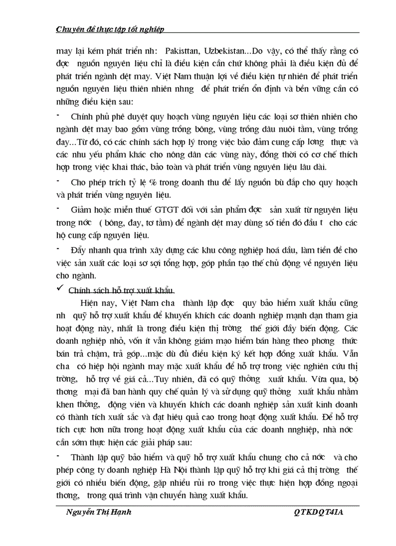 image for page Một số giải pháp chủ yếu nhằm nâng cao khả năng cạnh tranh của công ty dệt may Hà Nội
