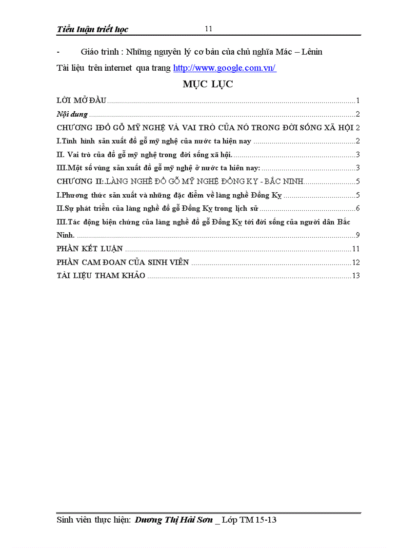 image for page Vận dụng nguyên tắc xem xét khách quan và nguyên tắc toàn diện giới thiệu về làng nghề Đồng Kỵ và đưa ra lời bình 1