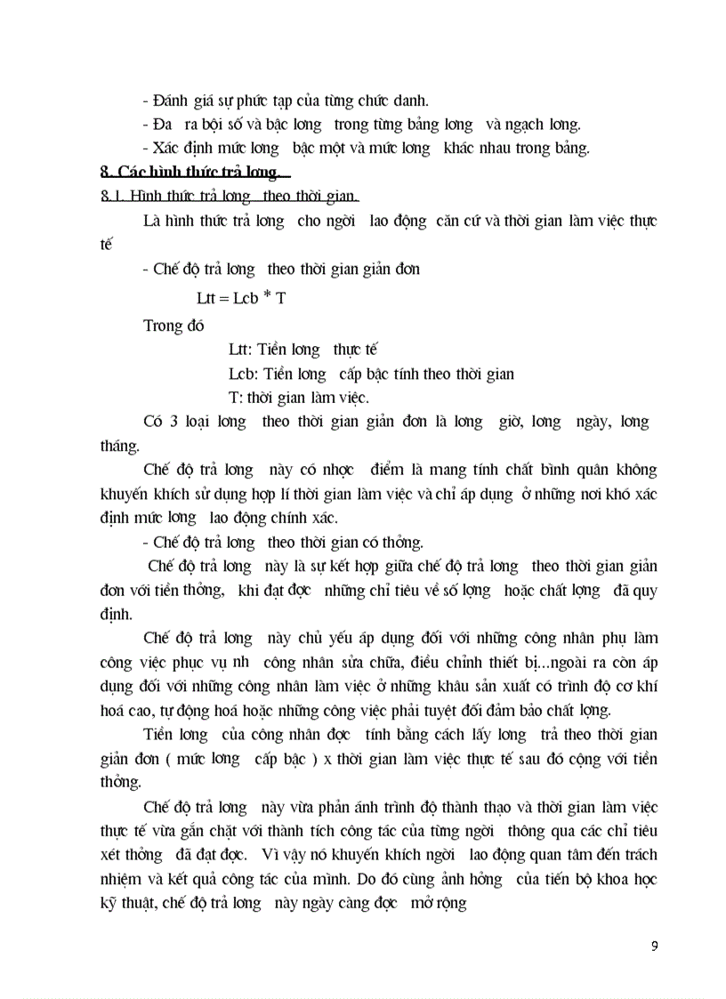 image for page Một số biện pháp nhằm tăng cường công tác quản lý tiền lương tại Công ty Cơ Khí Hà Nội