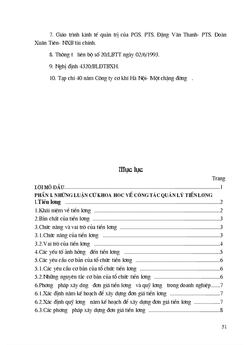 image for page Một số biện pháp nhằm tăng cường công tác quản lý tiền lương tại Công ty Cơ Khí Hà Nội