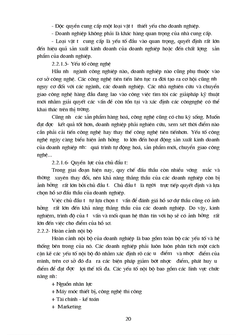 image for page Nâng cao khả năng cạnh tranh của doanh nghiệp xây dựng tại Công ty xây dựng CTGT 892 thuộc Tổng công ty xây dựng công trình 892