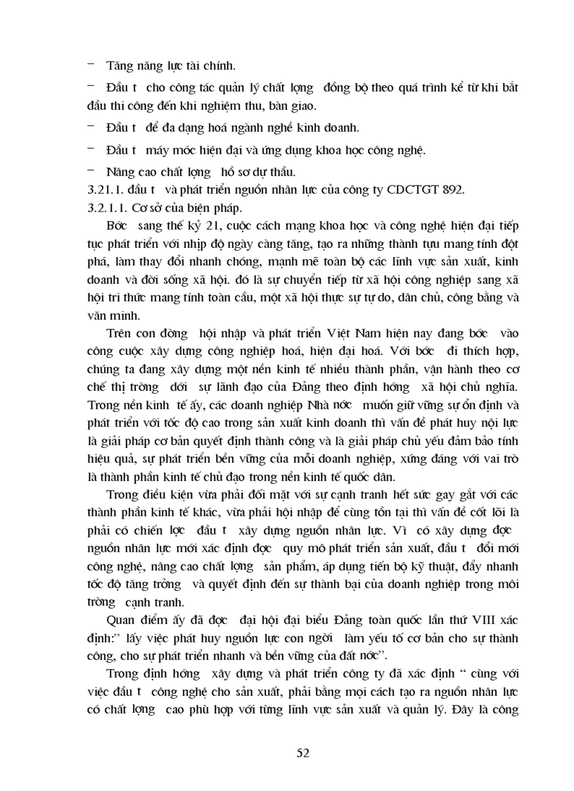 image for page Nâng cao khả năng cạnh tranh của doanh nghiệp xây dựng tại Công ty xây dựng CTGT 892 thuộc Tổng công ty xây dựng công trình 892