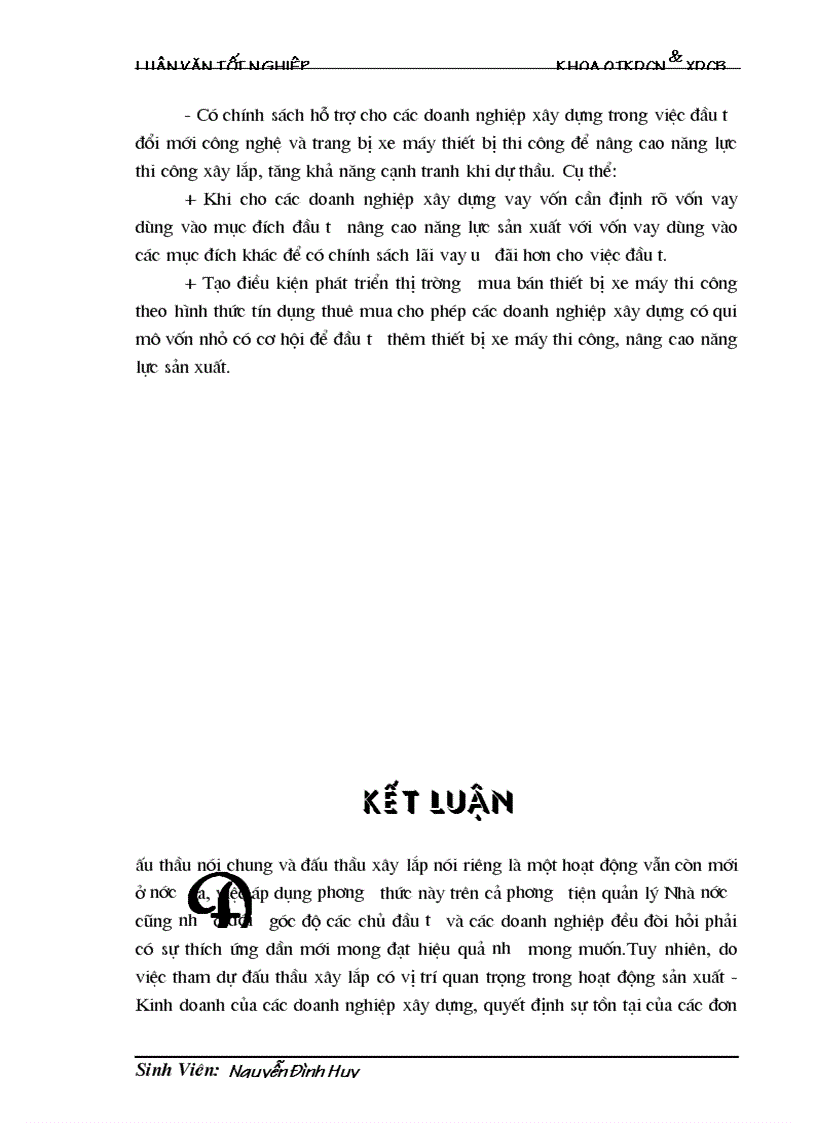 image for page Một số giải pháp nhằm tăng khả năng cạnh tranh trong dự thầu xây dựng ở Công ty Xây dựng vàTrang trí nội thất Bạch Đằng 1