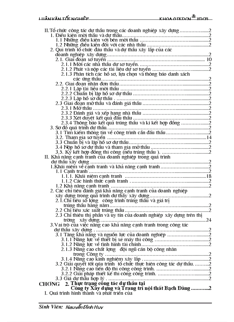 image for page Một số giải pháp nhằm tăng khả năng cạnh tranh trong dự thầu xây dựng ở Công ty Xây dựng vàTrang trí nội thất Bạch Đằng 1