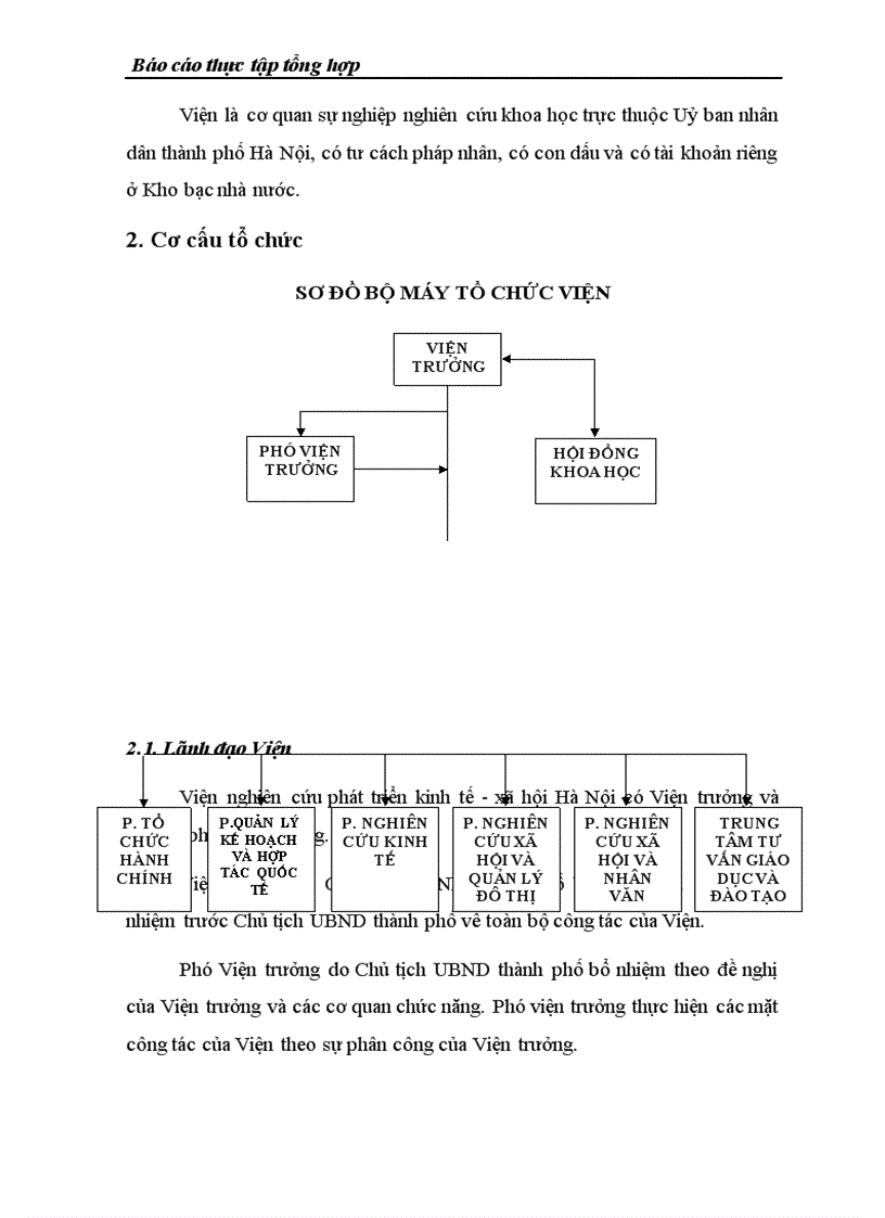 image for page Tổng quan về tình hình hoạt động của viện nghiên cứu phát triển kinh tế xã hội Hà Nội