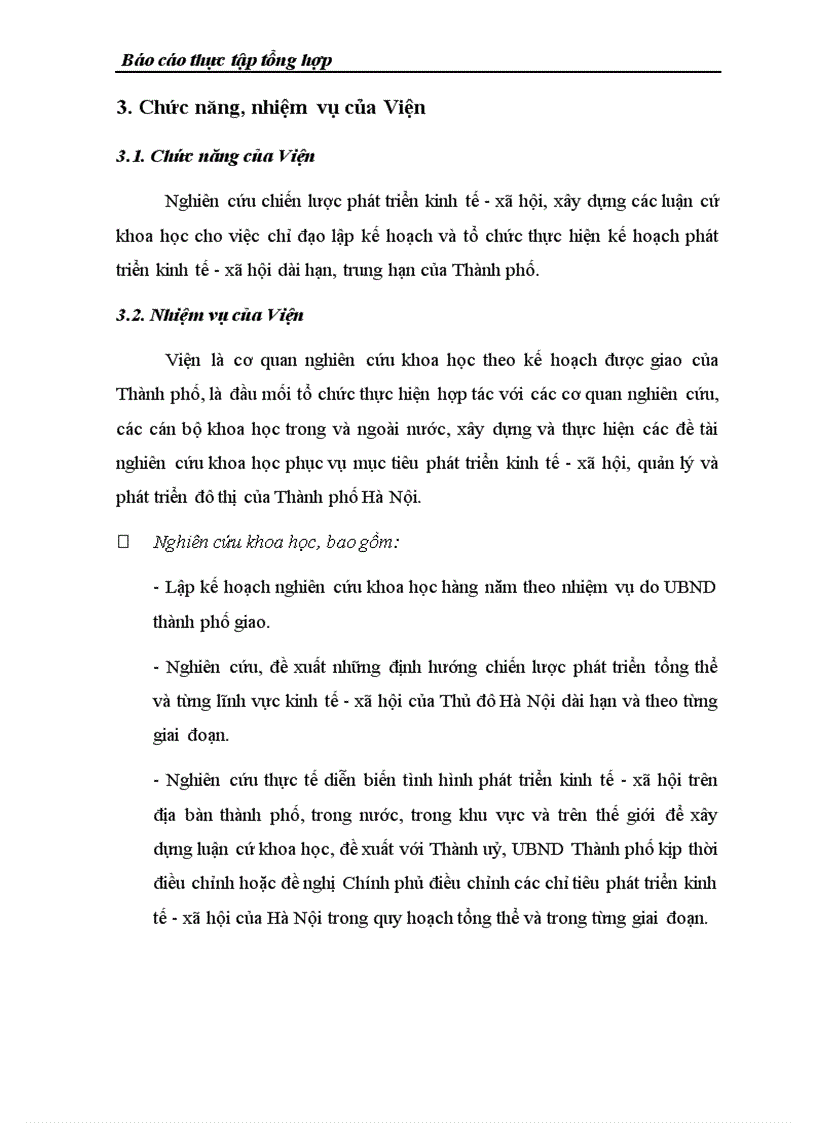 image for page Tổng quan về tình hình hoạt động của viện nghiên cứu phát triển kinh tế xã hội Hà Nội