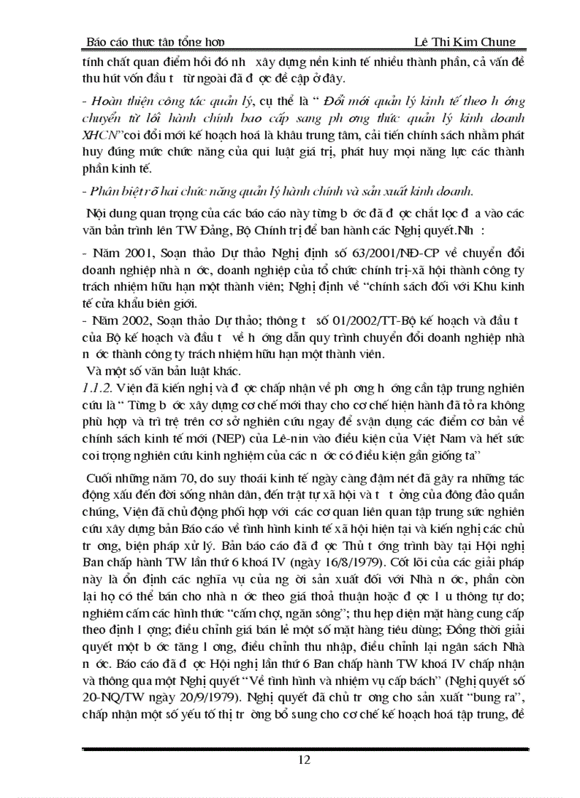 image for page Thực trạng hoạt động Hướng phấn đấu của Viện nghiên cứu quản lý kinh tế trung ương trong thời gian qua và ban nghiên cứu thể chế kinh tế