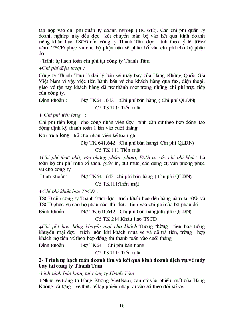 image for page Tình hình hạch toán các nghiệp vụ kế toán tại công ty TNHH Thanh Tâm 1