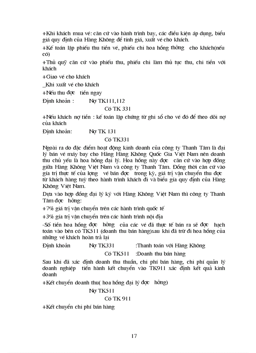 image for page Tình hình hạch toán các nghiệp vụ kế toán tại công ty TNHH Thanh Tâm 1