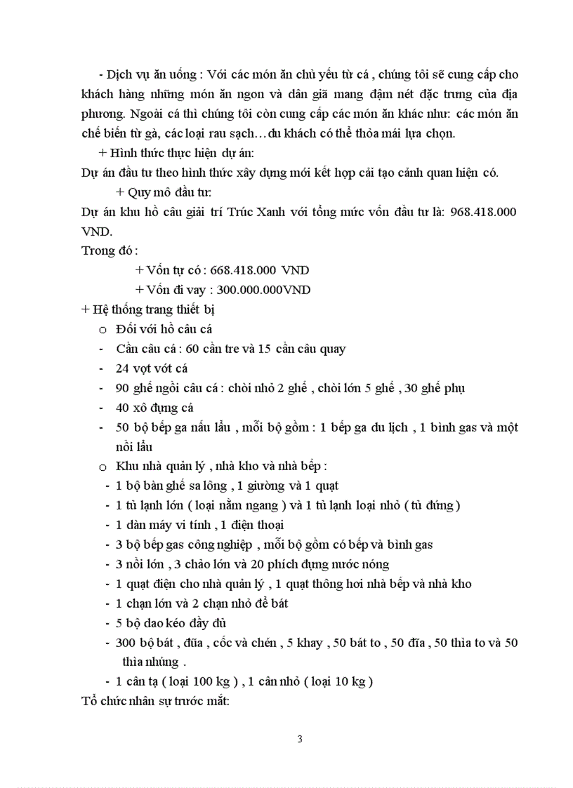 image for page Quản lý dự án hồ câu giải trí trúc xanh