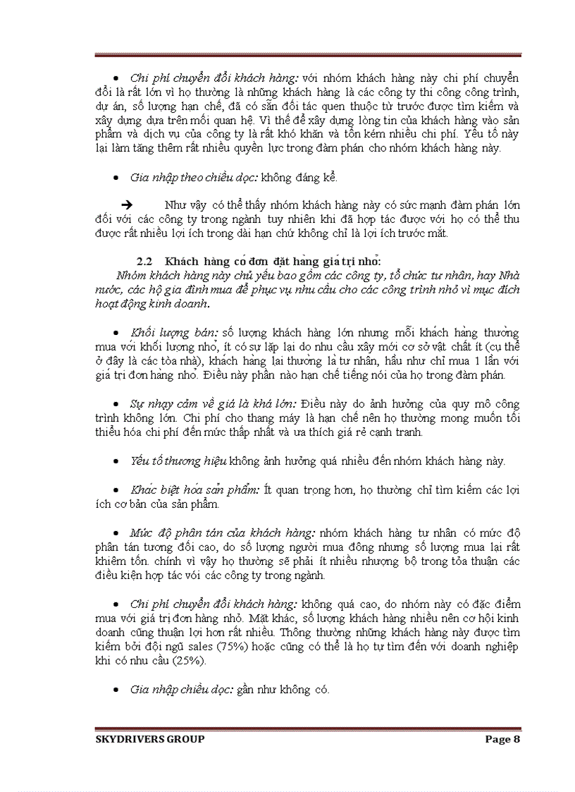 image for page Áp dụng mô hình 5 lực lượng của michael porter trong phân tích môi trường ngành sản xuất và lắp ráp thang máy