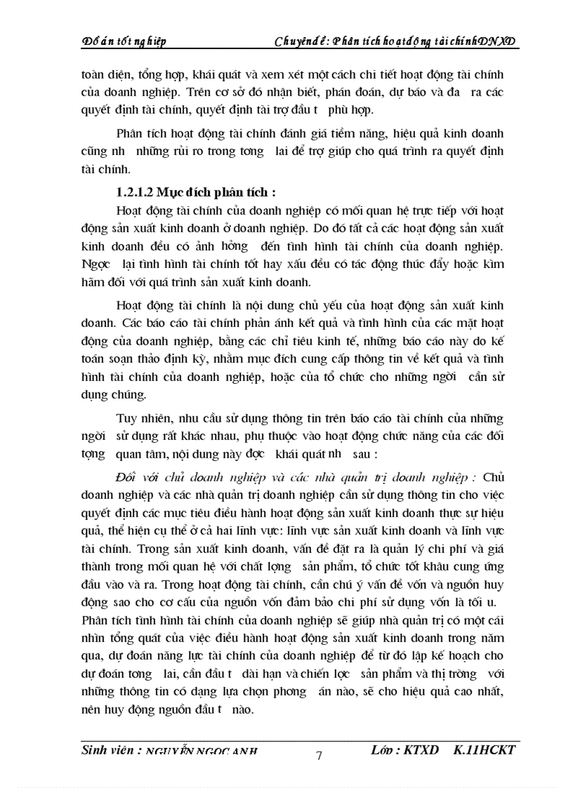 image for page Phân tích hoạt động tài chính công ty cổ phần xây dựng cầu 1 thăng long