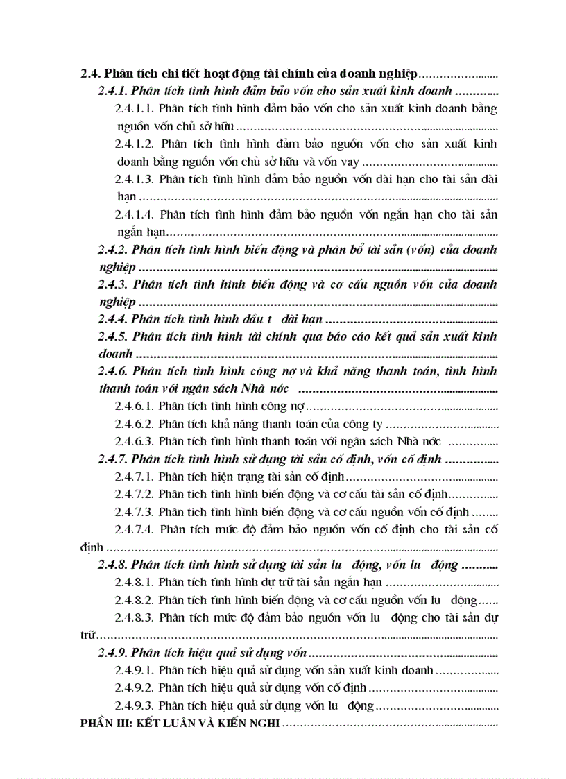 image for page Phân tích hoạt động tài chính công ty cổ phần xây dựng cầu 1 thăng long