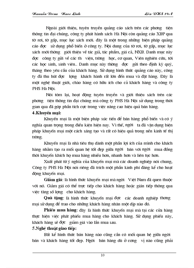 image for page Tình hình sử dụng nghệ thuật tiêu thụ XBP ở công ty Phát Hành sách Hà Nội hiện nay 1