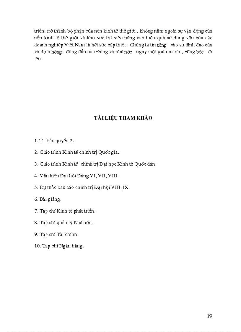 image for page Học thuyết tuần hoàn và chu chuyển tư bản và sự vận dụng nó vào nền kinh tế thị trường thời kỳ quá độ ở nước ta 1