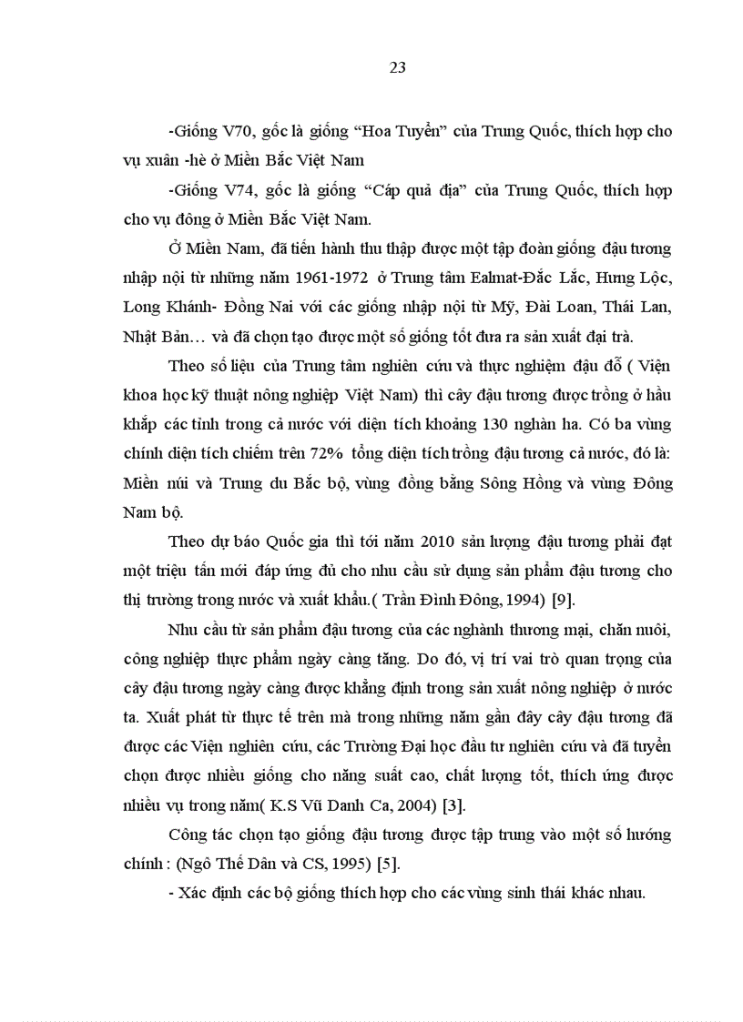 image for page Đánh giá khả năng sinh trưởng và phát triển của một số dòng giống đậu tương tại huyện Lục Yên tỉnh Yên Bái năm 2008 2009