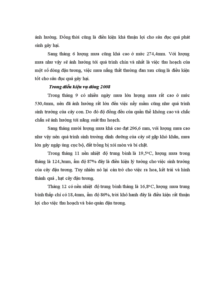 image for page Đánh giá khả năng sinh trưởng và phát triển của một số dòng giống đậu tương tại huyện Lục Yên tỉnh Yên Bái năm 2008 2009