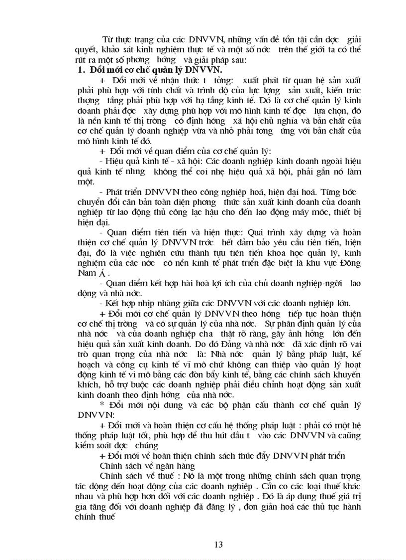 image for page Đổi mới cơ chế chính sách đối với doanh nghiệp vừa và nhỏ nhằm thúc đẩy sự phát triển của chúng ở Việt Nam hiện nay 1