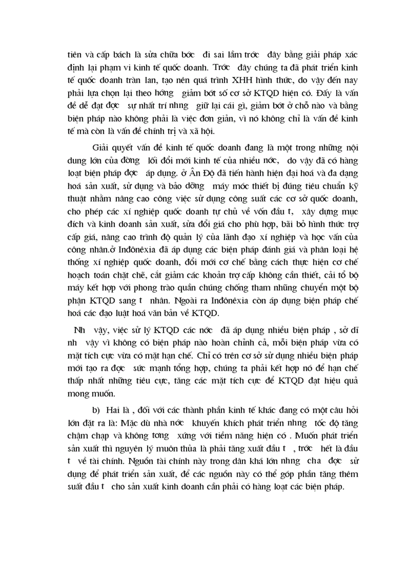 image for page Phân tích cơ cấu kinh tế nhiều thành phần ở nước ta mà đại hội Đảng IX đã nêu và ích lợi của việc sử dụng nó vào việc phát triển KT XH ở trong thời kỳ quá độ lên CNXH ở Việt Nam