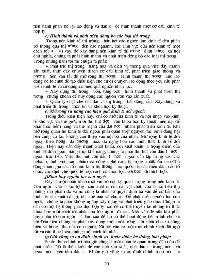 image for page Sự hình thành và phát triển của nền kinh tế thị trường ở Việt Nam