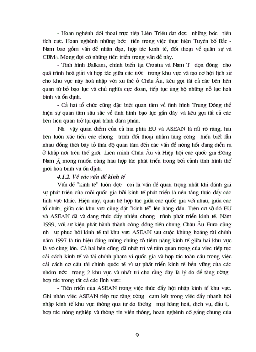 image for page Bước phát triển trong quan hệ eu asean