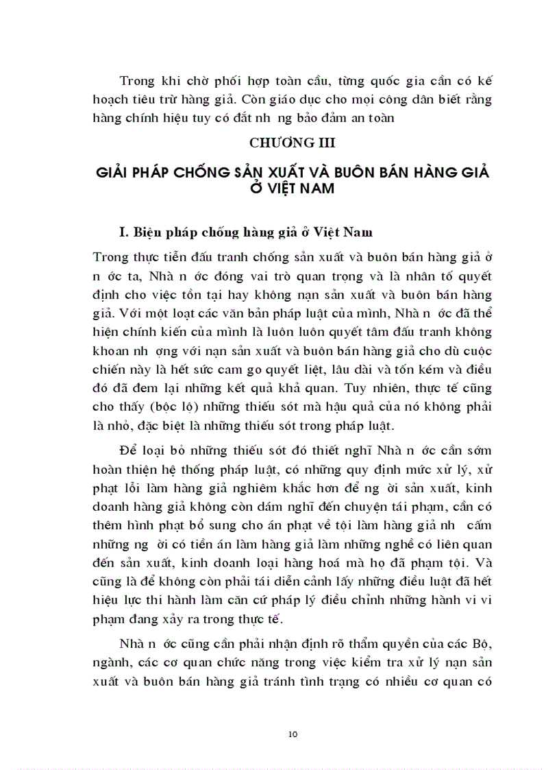 image for page Thực trạng nạn sản xuất và buôn bán hàng giả ở Việt Nam thời gian qua