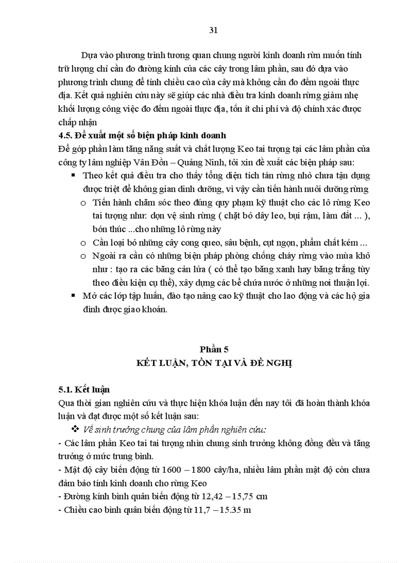image for page Nghiên cứu một số quy luật kết cấu lâm phần Keo tai tượng Acacia mangium Wild trồng thuần loài 6 tuổi tại công ty lâm nghiệp Vân Đồn tỉnh Quảng Ninh 1