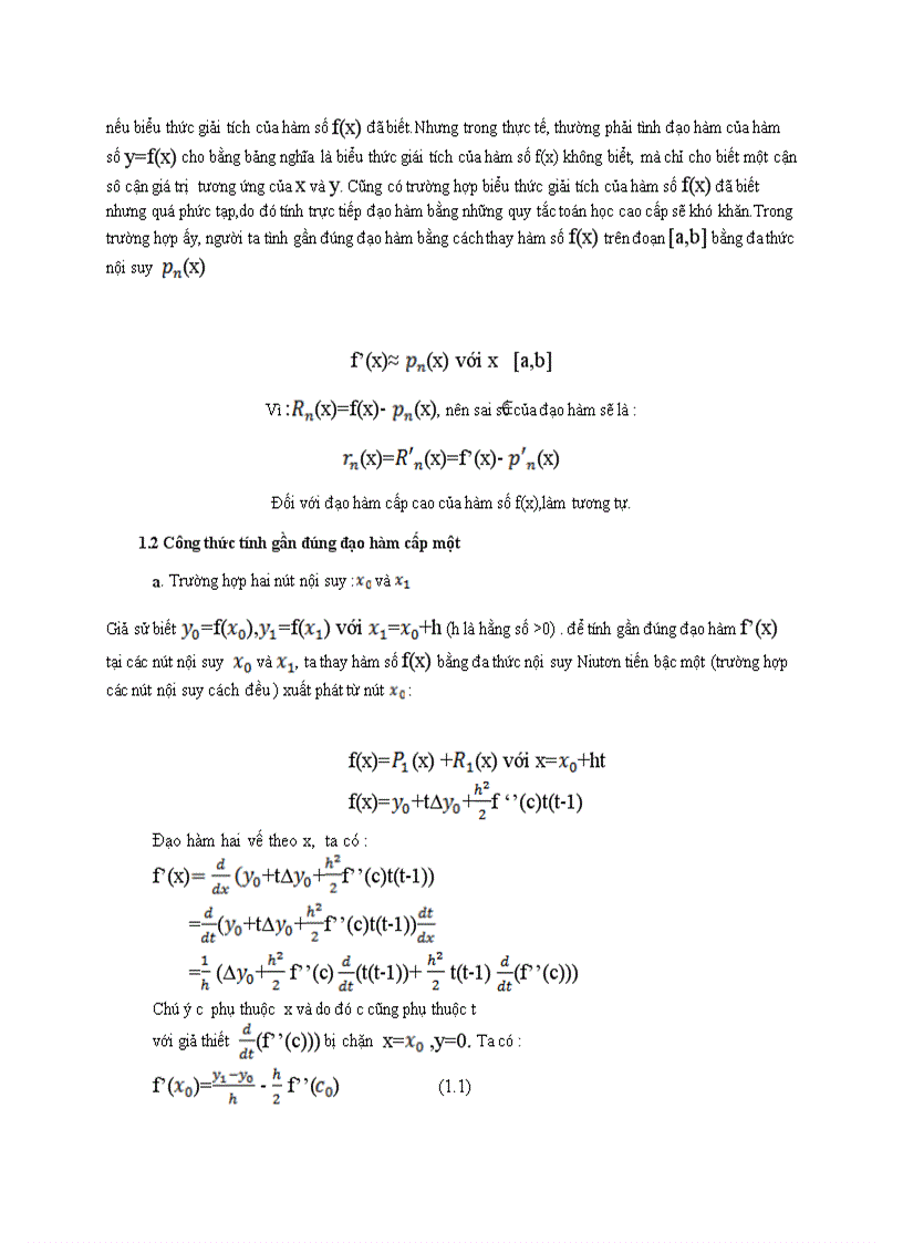 image for page Xây dựng chương trình tính gần đúng tích phân của một hàm số bằng công thức Simsơn và đánh giá sai số của nghiệm gần đúng tìm được với số điểm chia và đoạn cần tính được nhập từ bàn phím