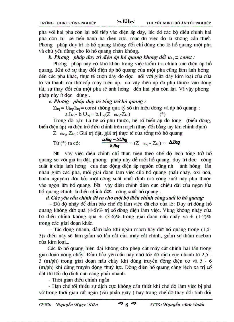 image for page Nghiên cứu ứng dụng PLC và Biến Tần vào công nghệ nâng hạ điện cực lò hồ quang 1