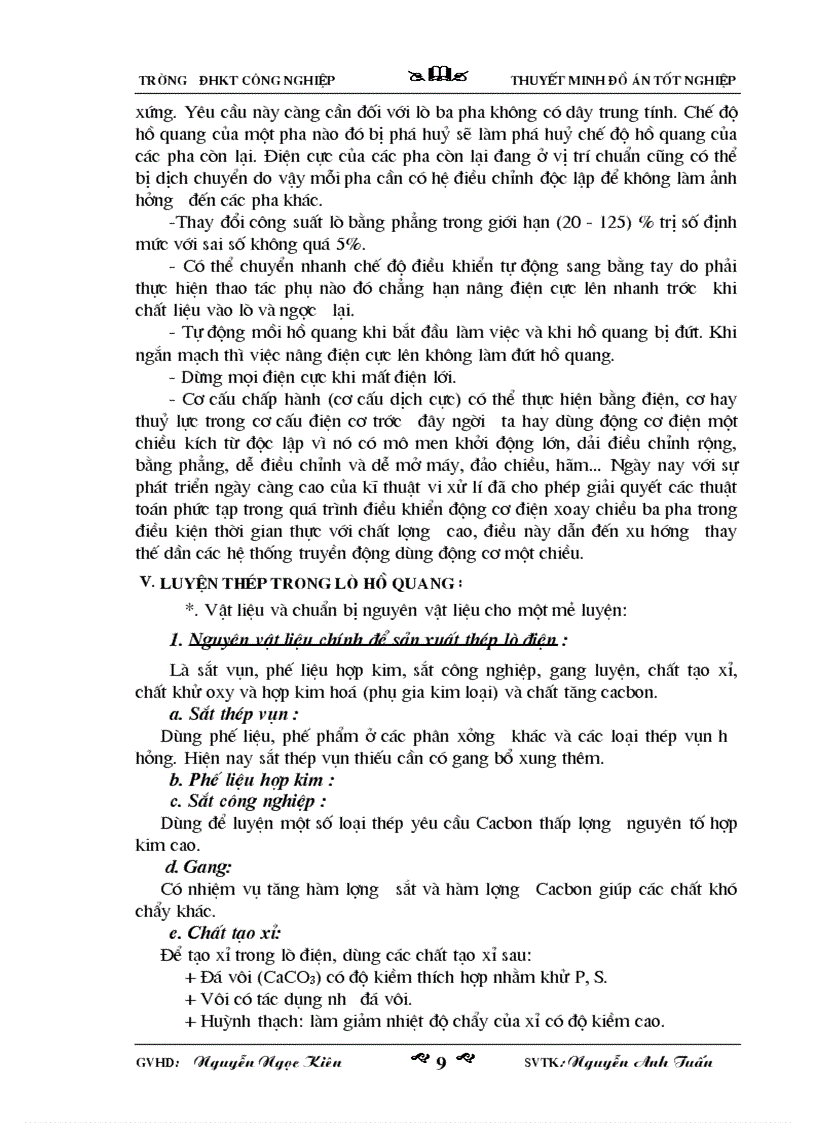 image for page Nghiên cứu ứng dụng PLC và Biến Tần vào công nghệ nâng hạ điện cực lò hồ quang 1