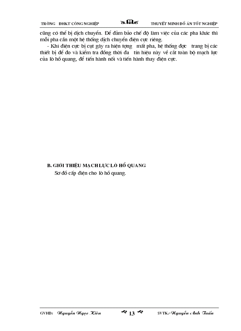 image for page Nghiên cứu ứng dụng PLC và Biến Tần vào công nghệ nâng hạ điện cực lò hồ quang 1