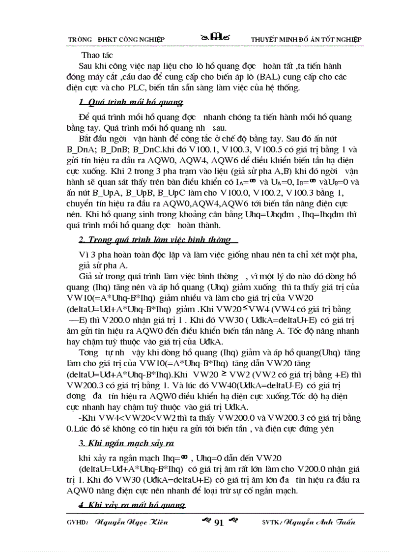 image for page Nghiên cứu ứng dụng PLC và Biến Tần vào công nghệ nâng hạ điện cực lò hồ quang 1
