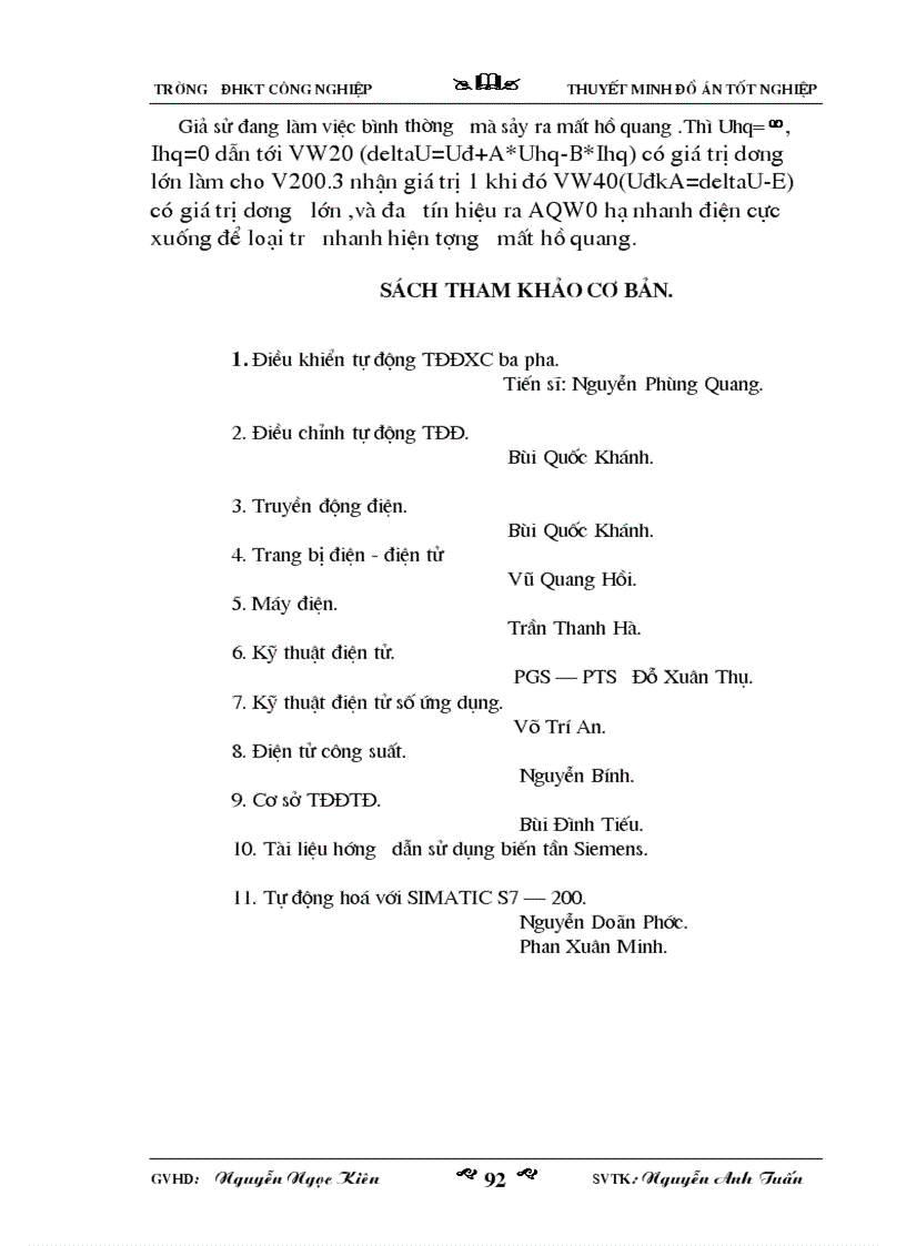 image for page Nghiên cứu ứng dụng PLC và Biến Tần vào công nghệ nâng hạ điện cực lò hồ quang 1