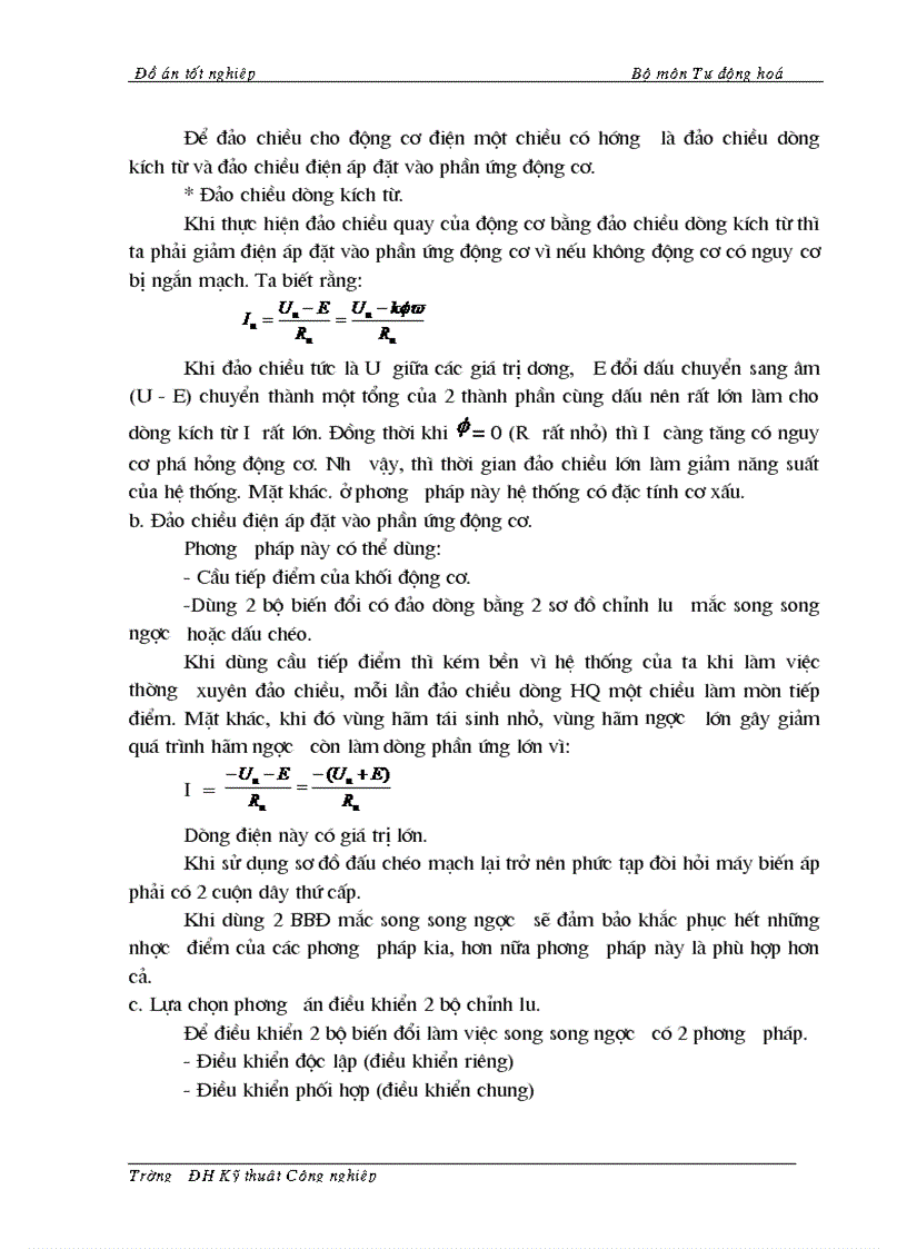 image for page Thiết kế trang bị điện Tự động hoá cho hệ thống truyền động nâng hạ điện cực lò hồ quang nấu thép