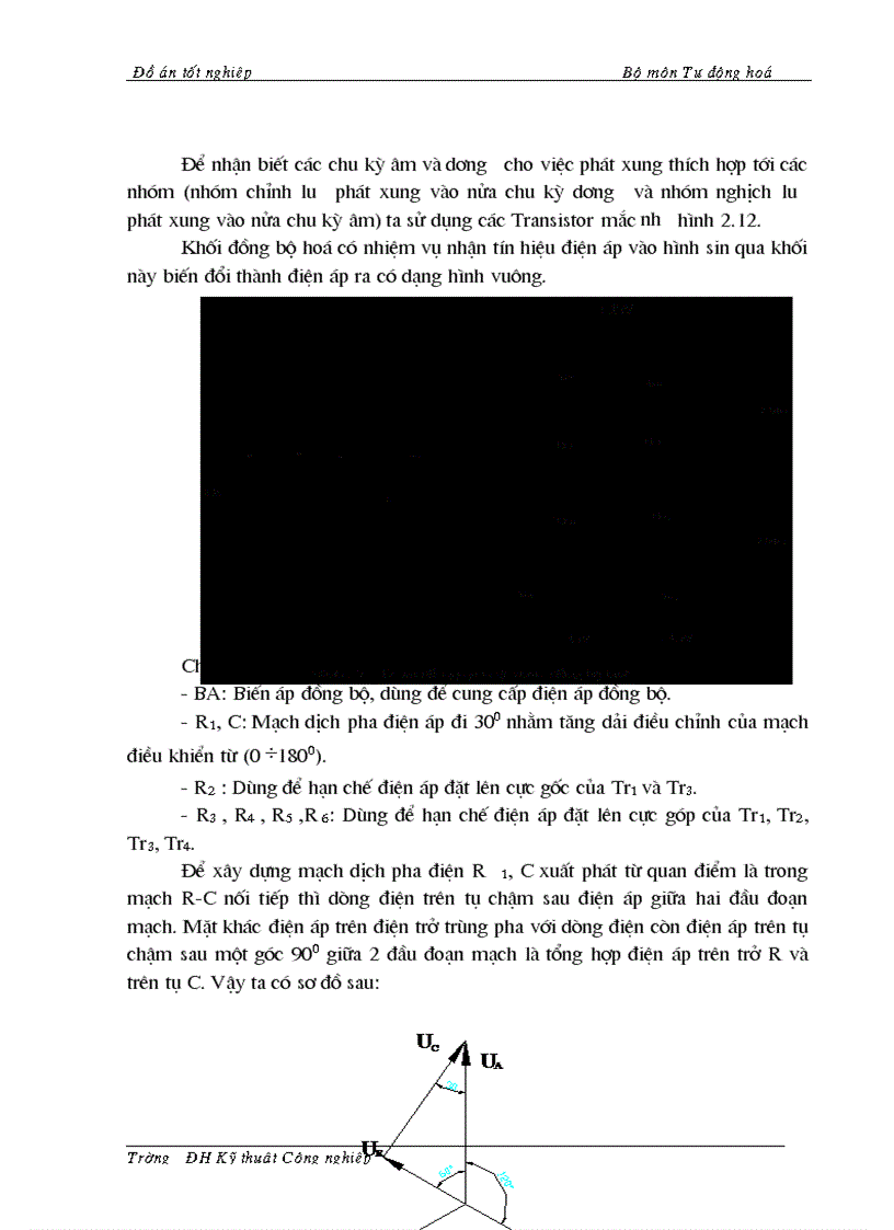 image for page Thiết kế trang bị điện Tự động hoá cho hệ thống truyền động nâng hạ điện cực lò hồ quang nấu thép