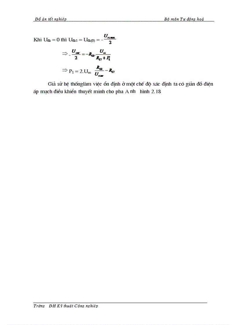 image for page Thiết kế trang bị điện Tự động hoá cho hệ thống truyền động nâng hạ điện cực lò hồ quang nấu thép