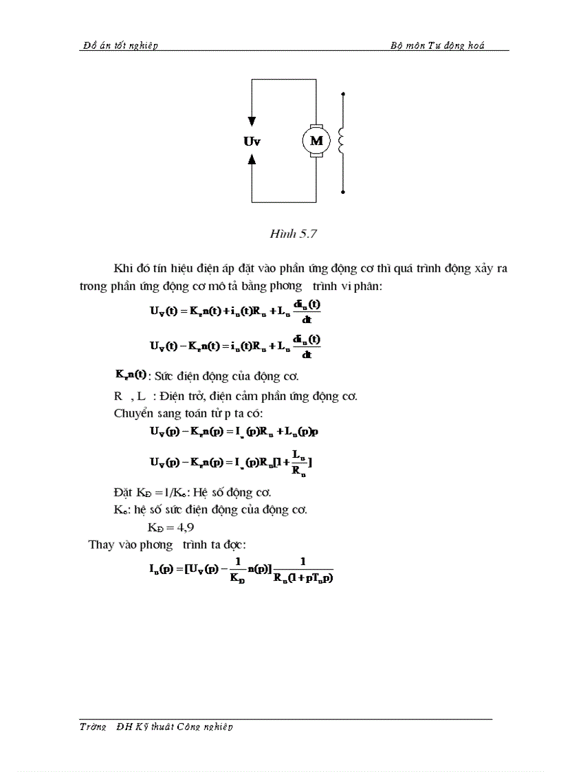 image for page Thiết kế trang bị điện Tự động hoá cho hệ thống truyền động nâng hạ điện cực lò hồ quang nấu thép