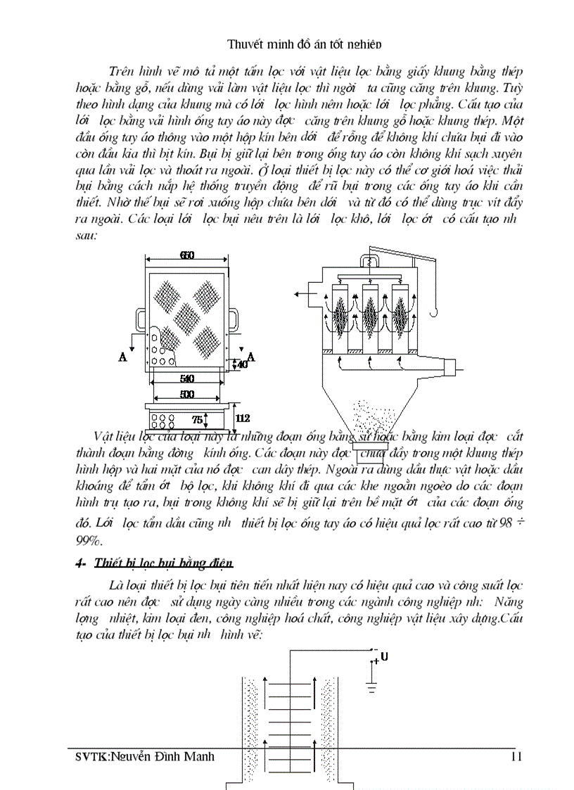 image for page Lọc bụi và nguyên lí lọc bụi tĩnh đIện