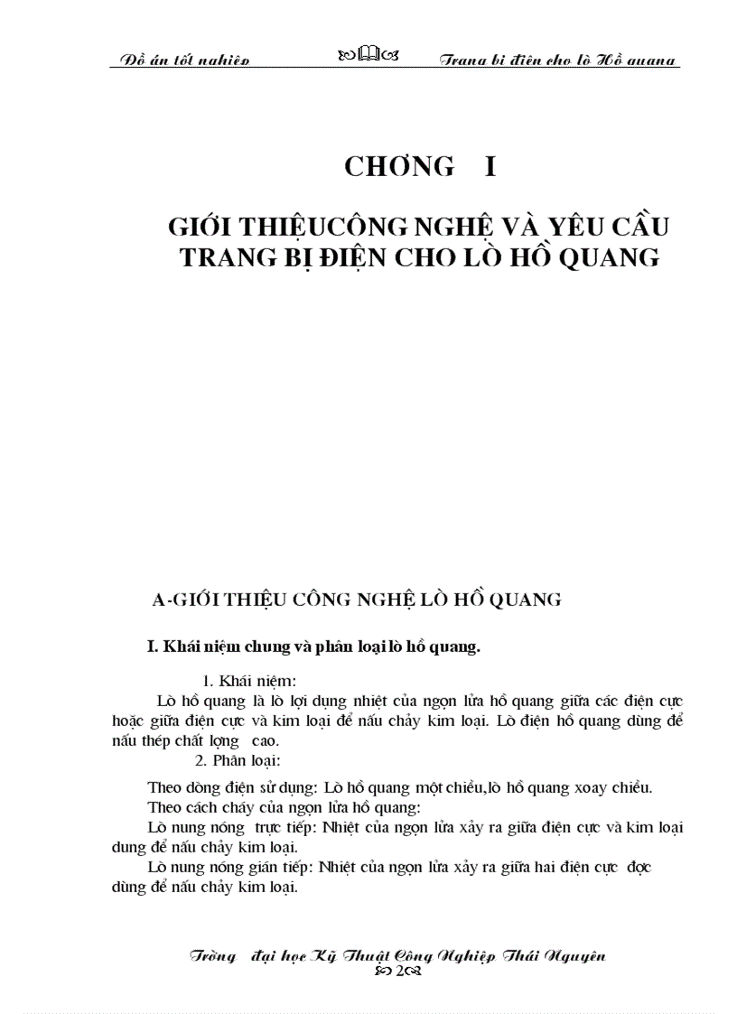 Thiết kế hệ thống truyền động dịch cực lò hồ quang