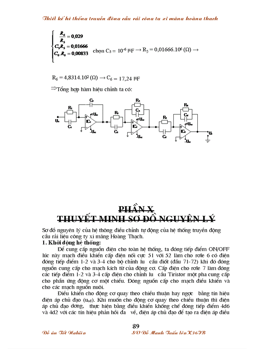 image for page Nghiên cứu phân tích hệ điều khiển cầu rải Công Ty Xi Măng Hoàng Thạch