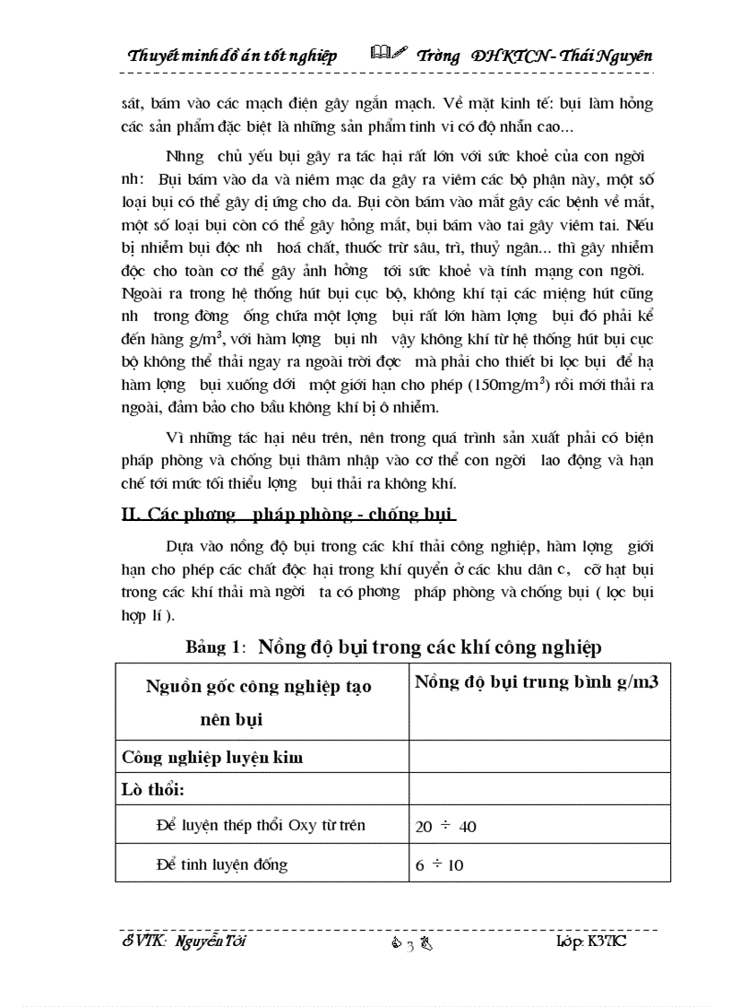 image for page Thiết kế hệ thống lọc bụi tĩnh điện