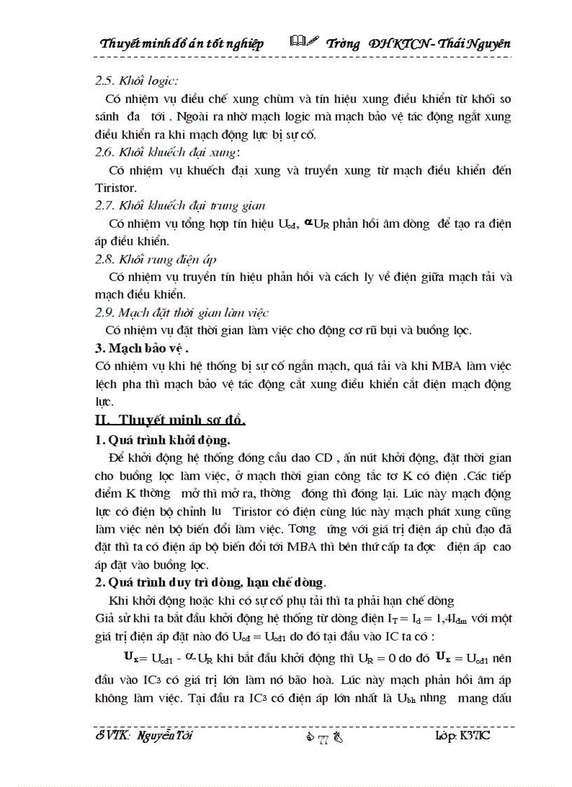 image for page Thiết kế hệ thống lọc bụi tĩnh điện